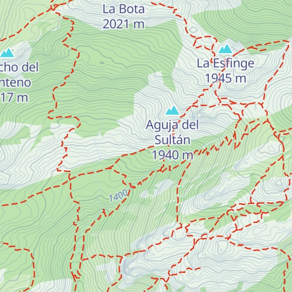 Map of Cabaña Iñaki