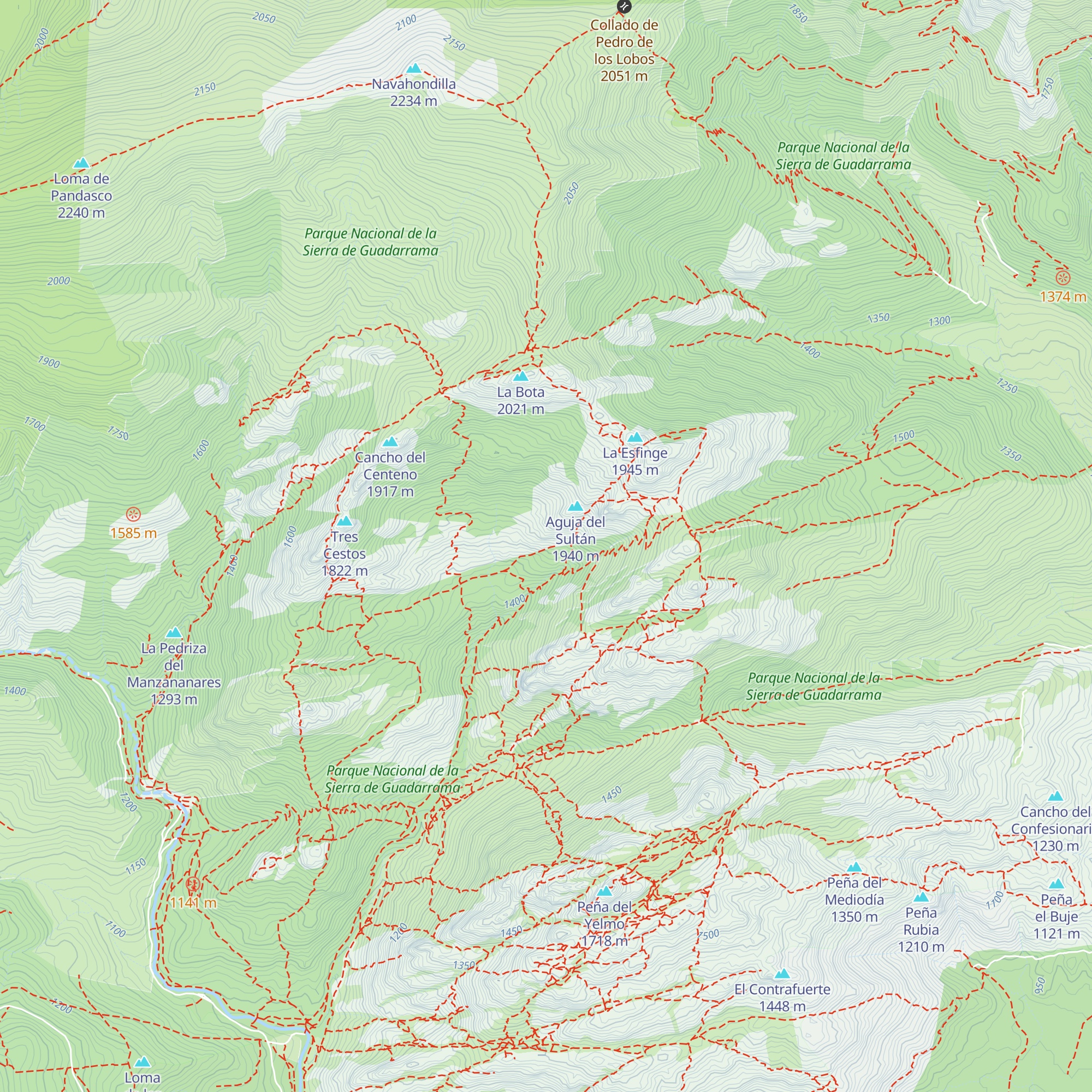 Cabaña Iñaki map