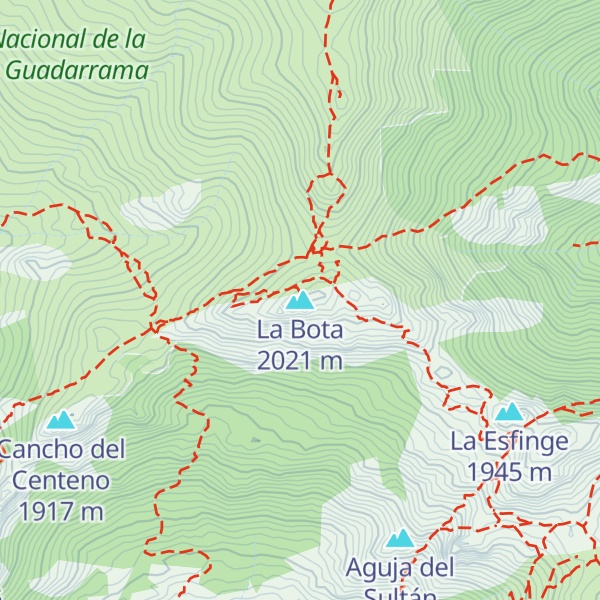 Map of La Bota