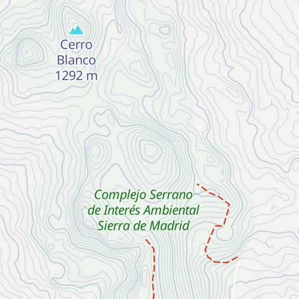 Map of Cerro Gordo