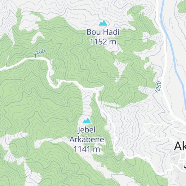 Map of Kich Aarbil