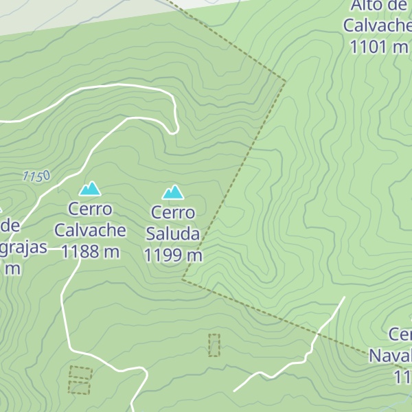 Map of Cerro de la Haya del Pajar