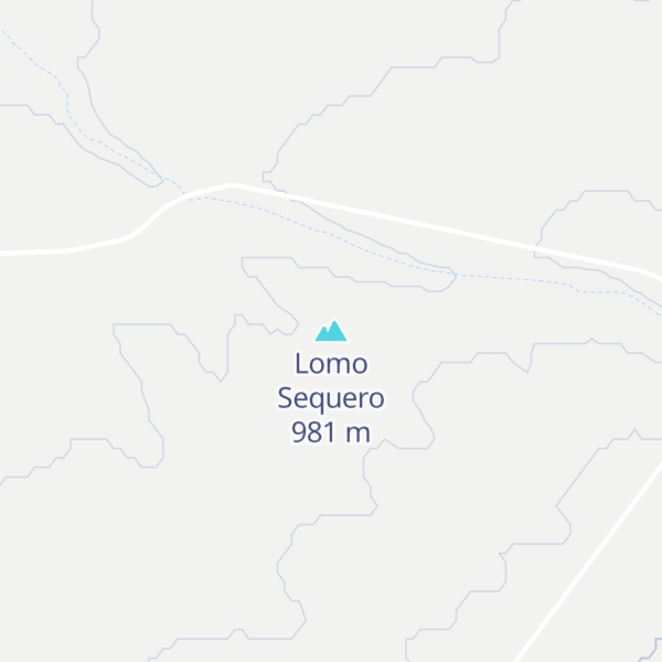 Map of Lomo Sequero
