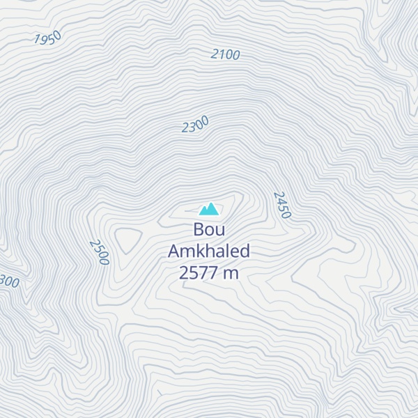 Map of Bou Amkhaled