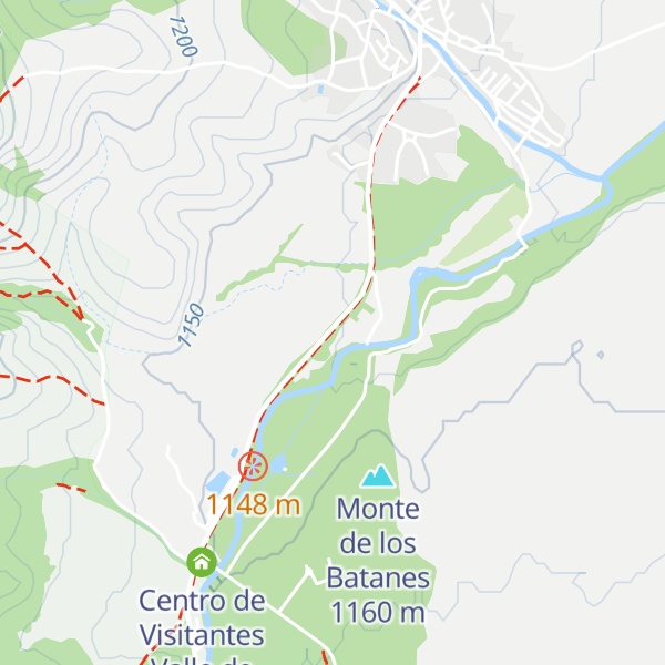 Map of Resguardo La Cañada