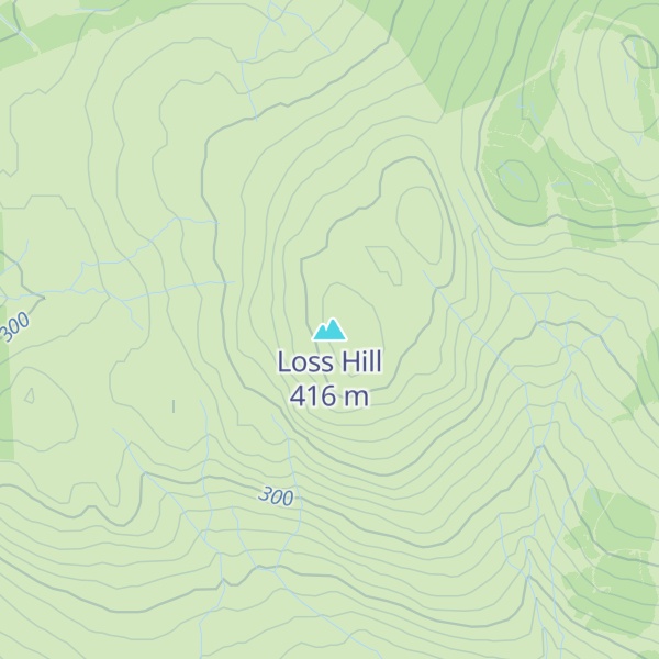 Map of Loss Hill