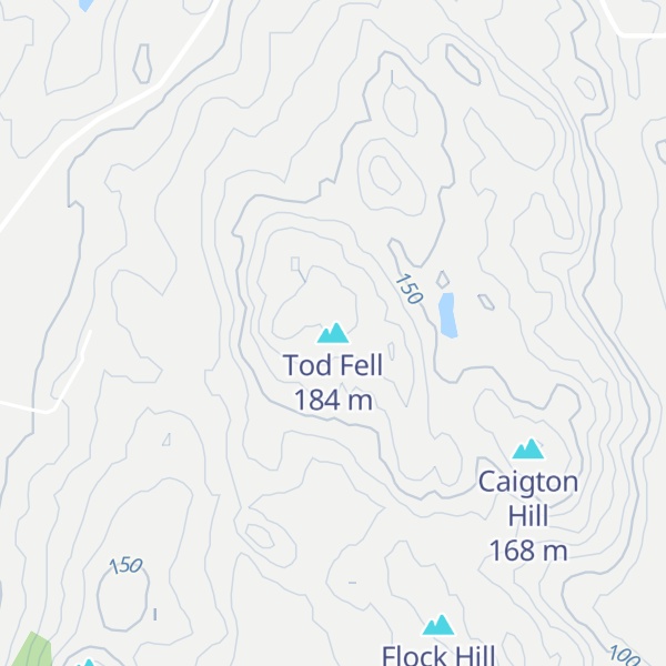 Map of Tod Fell
