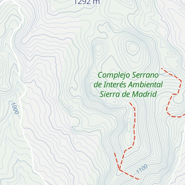 Map of Cerro Inglaterra