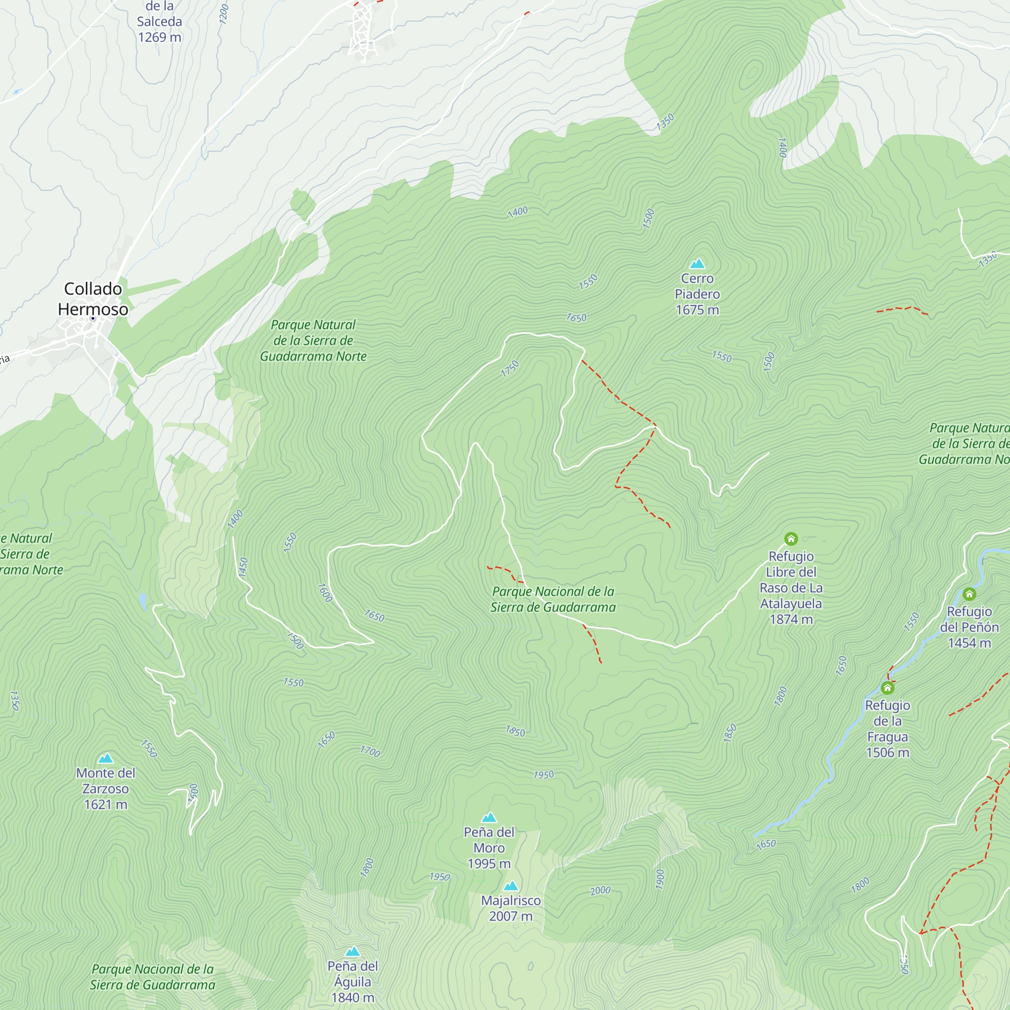 Caseta de Madera map