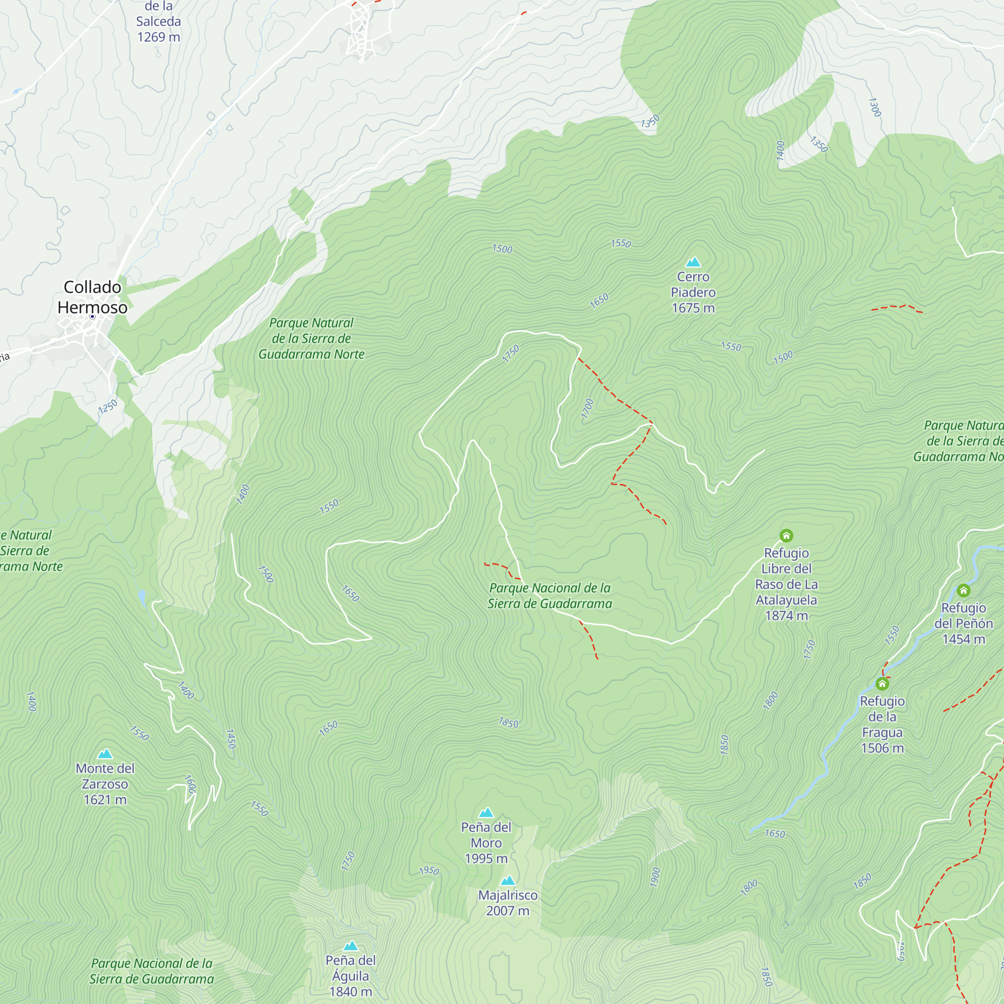 Caseta de Madera map