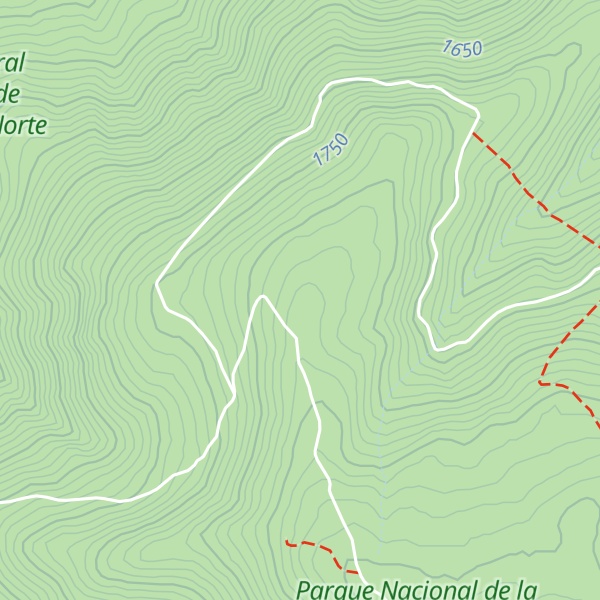 Map of Peña del Pico