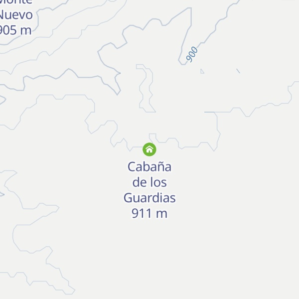 Map of Cabaña de los Guardias