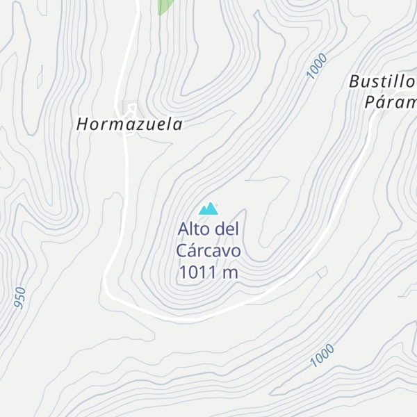 Map of Alto del Cárcavo