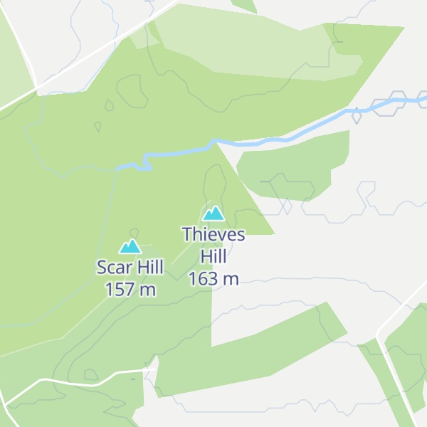 Map of Thieves Hill