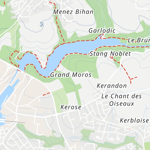 Map of Gîte Grand Moros