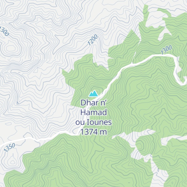 Map of Dhar n’ Hamad ou Iounes