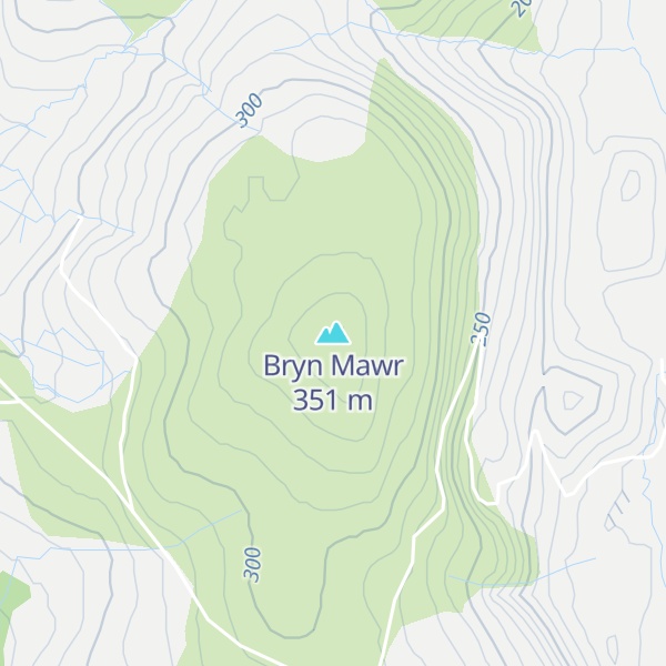 Map of Bryn Mawr