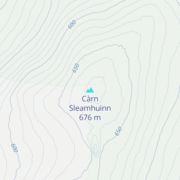 Map of Càrn Sleamhuinn