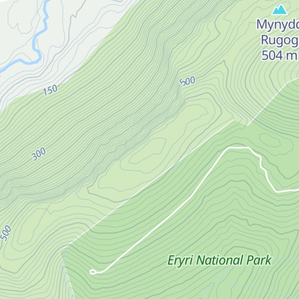 Map of Graig Goch