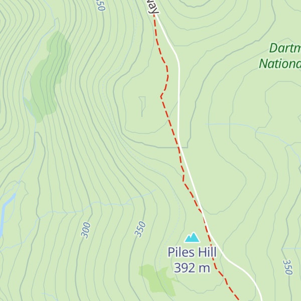 Map of Sharp Tor