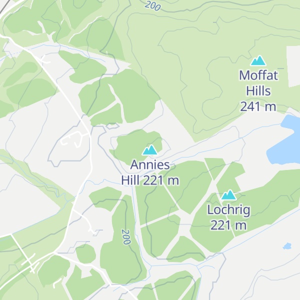 Map of Annies Hill