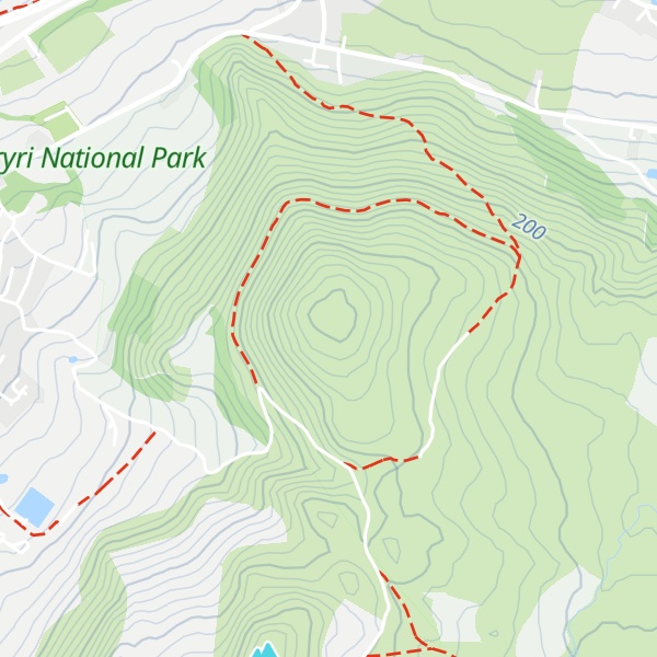 Map of Foel Lus