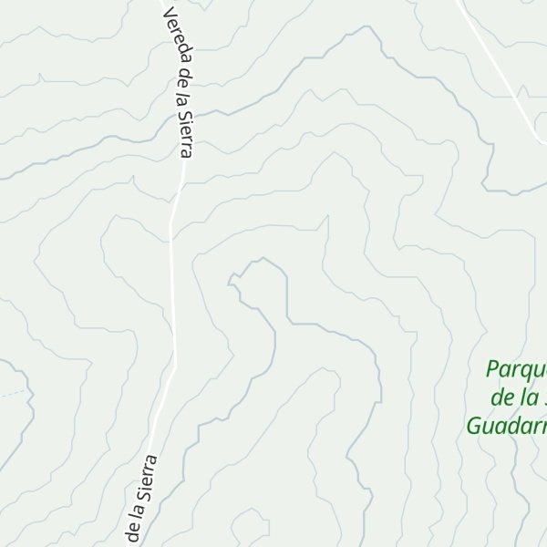 Map of Cerro Plantío