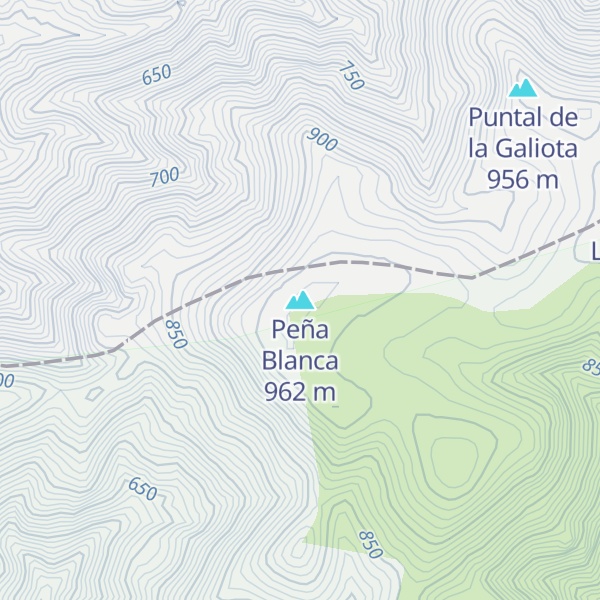 Map of Peña Blanca