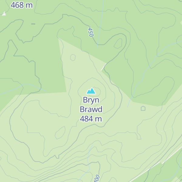 Map of Bryn Brawd