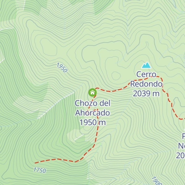 Map of Chozo del Ahorcado