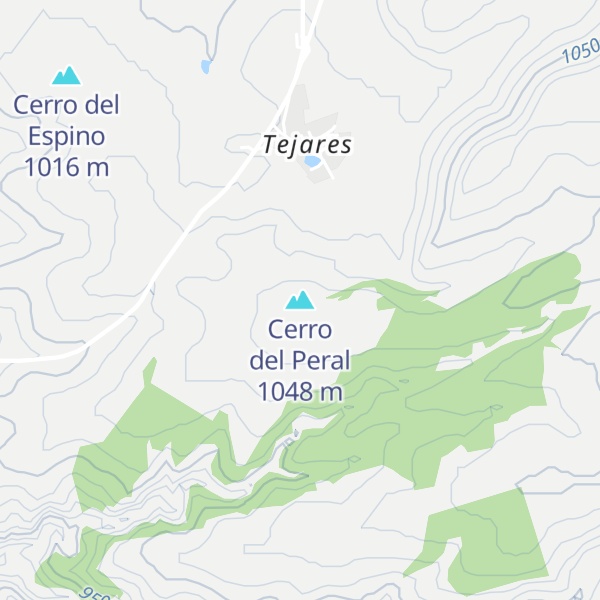 Map of Cerro del Peral