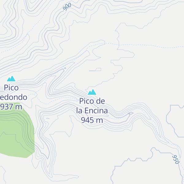 Map of Pico de la Encina