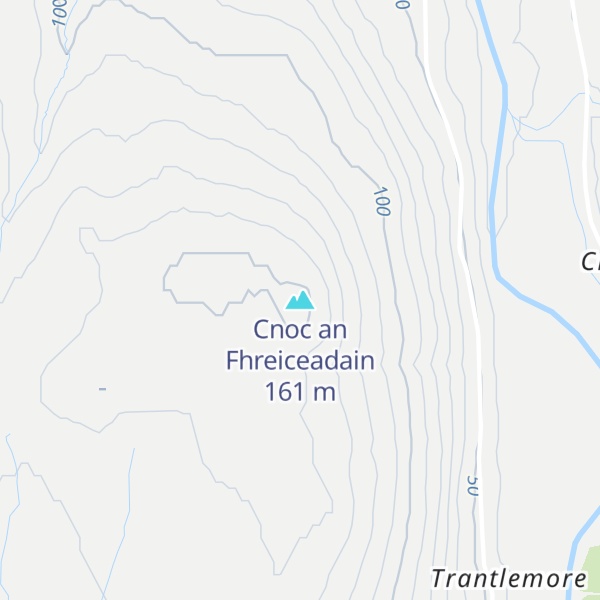 Map of Cnoc an Fhreiceadain