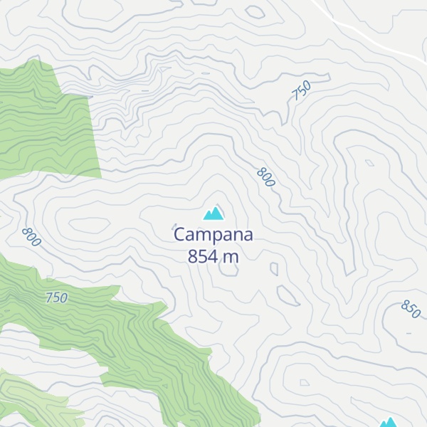 Map of Campana