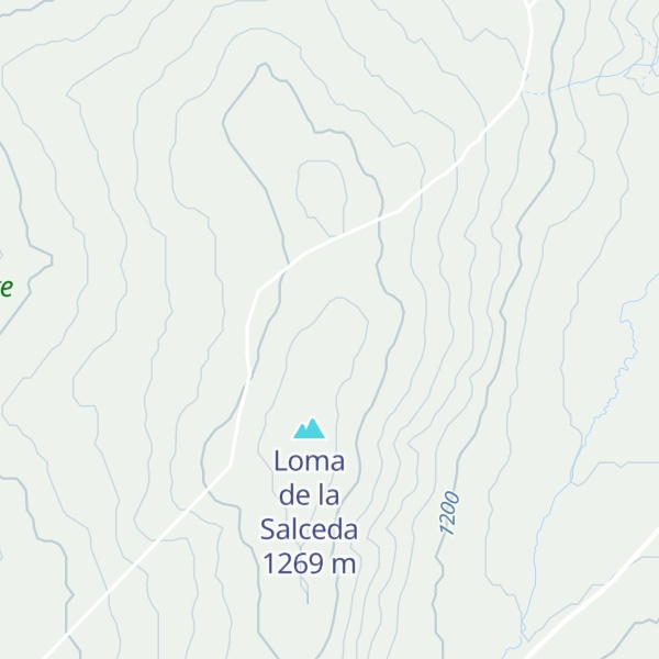 Map of Los Cerrillos