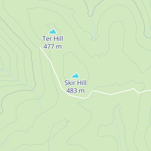 Map of Skir Hill
