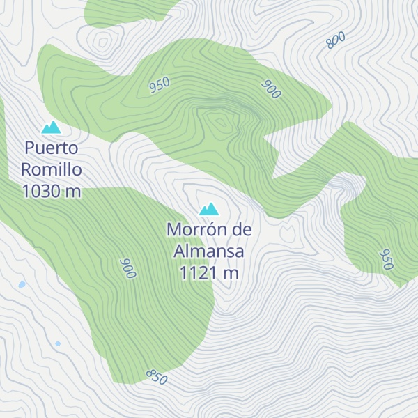 Map of Morrón de Almansa