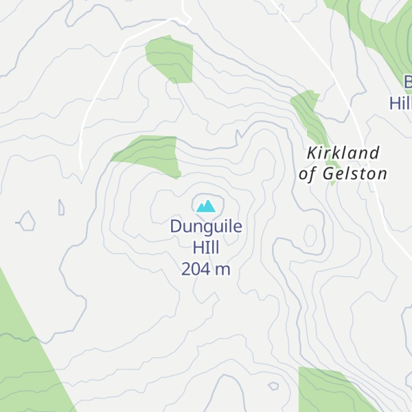 Map of Dunguile HIll