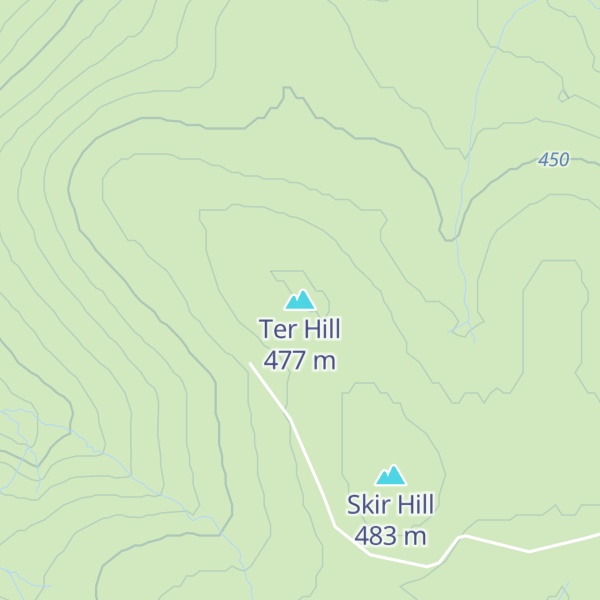 Map of Ter Hill