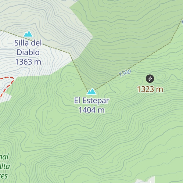 Map of El Estepar