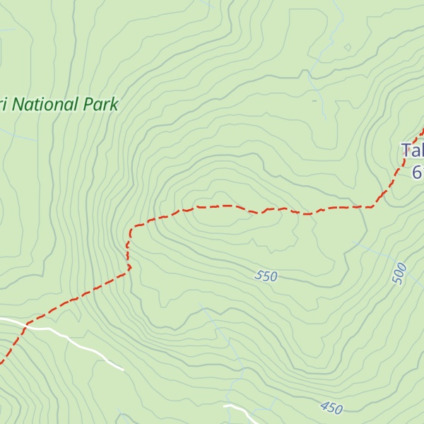 Map of Foel Lwyd