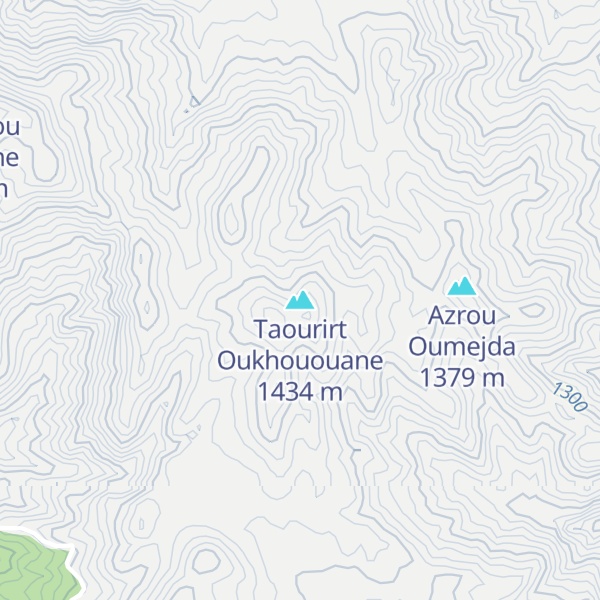 Map of Taourirt Oukhououane