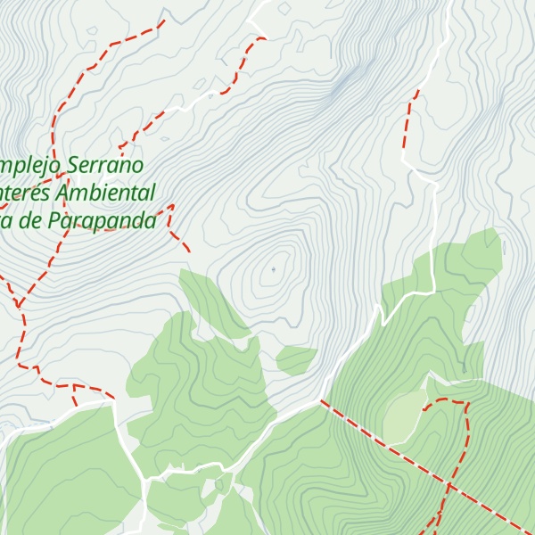 Map of El Cerrajón