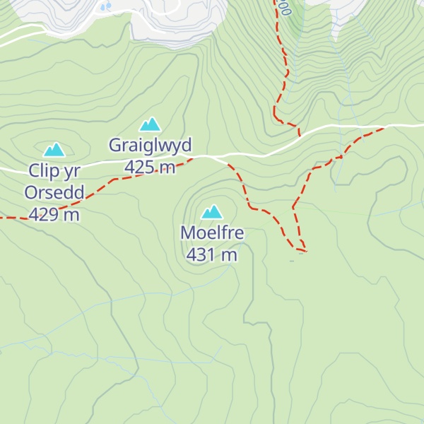Map of Moelfre
