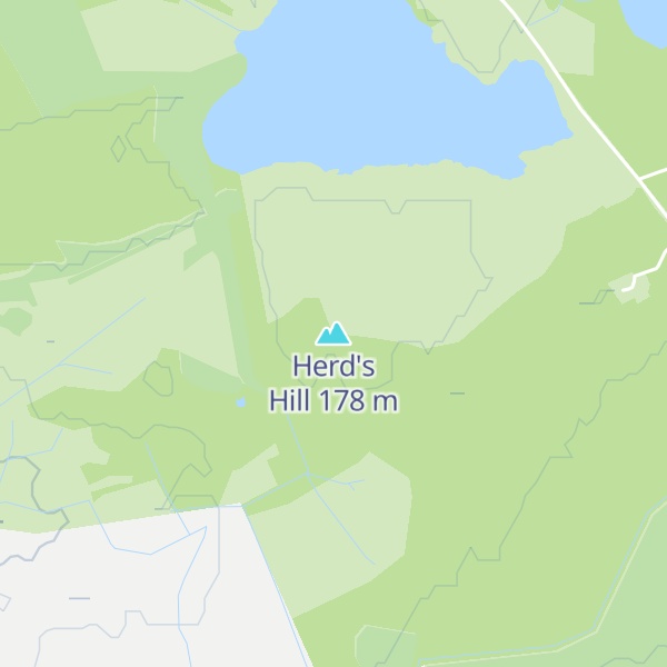 Map of Herd's Hill