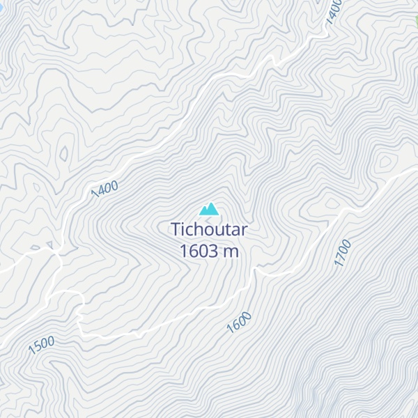 Map of Tichoutar