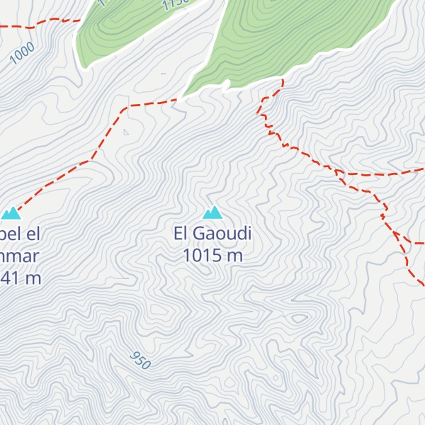 Map of El Gaoudi