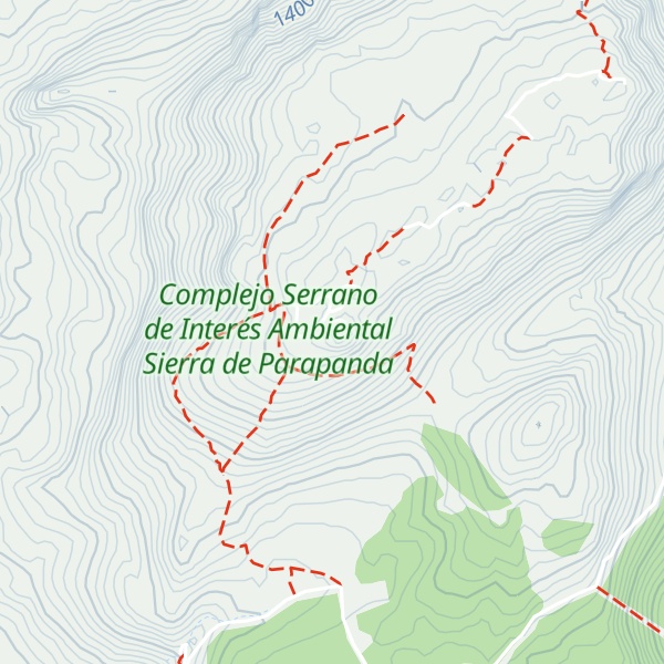 Map of Pico El Morrón