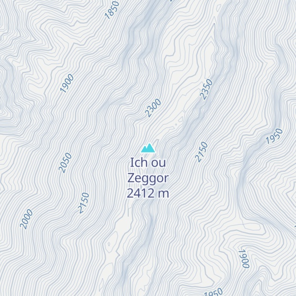 Map of Ich ou Zeggor
