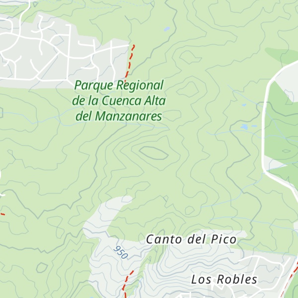 Map of Peña Bermeja